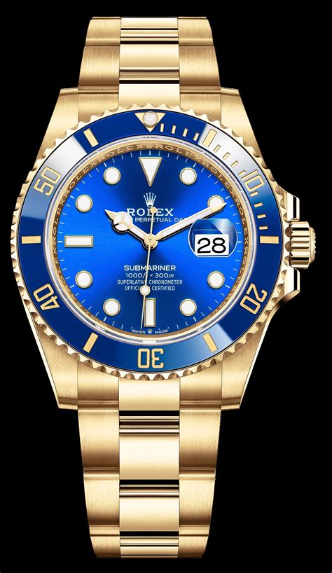 new gold submariner rolex|Rolex Submariner gold bezel.